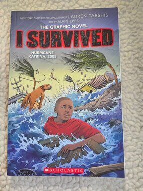 I Survived Hurricane Katrina 2005 Graphic Novel Lauren Tarshis Scholastic Book
